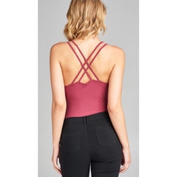 Strappy Back Bodysuit - Picture 3 of 5